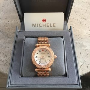 Rose Gold Michele Watch